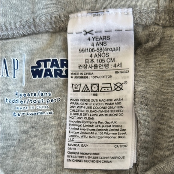 NWT baby Gap X Star Wars Pajama Set - Picture 4 of 5